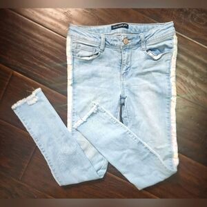 Girls Vanilla Star light blue jeans